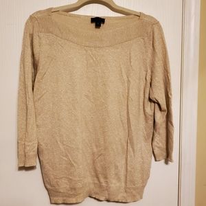 Gold sweater